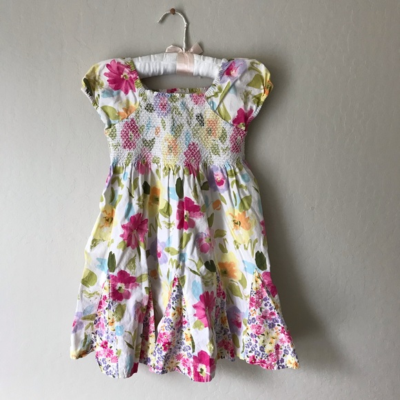 Gymboree Floral Mixed Print Twirl Dress